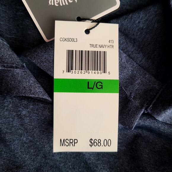 Callaway Navy Opti Dri Moisture Wicking UV Protection Sleeveless Polo Sz L NWT - Picture 6 of 8